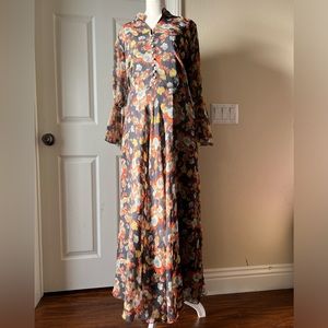 DIYA maxi floral dress in Medium size